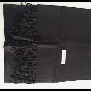New Pashmina/silk wrap/scarf in dark brown